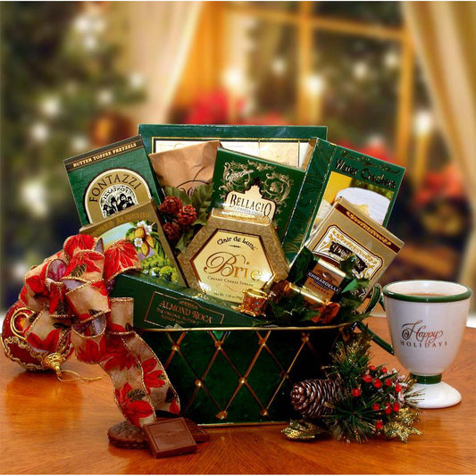 Christmas Trimmings Holiday Gift Basket- Christmas gift basket - Holiday Gift Basket