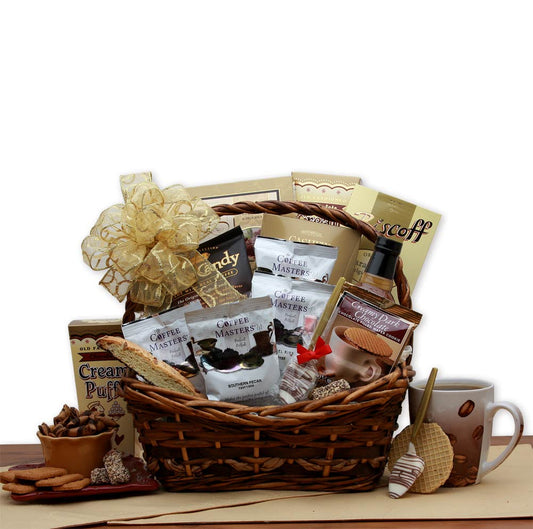 Coffee Time Gift Basket- coffee gift basket