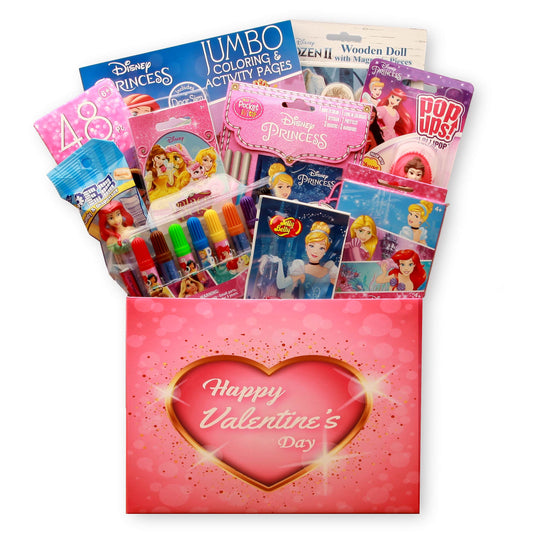 Disney Princess Valentines Gift Box - valentines day candy - valentines day gifts - valentines day gifts for kids