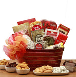 My Sweet & Spicey Valentine Gift Basket - valentines day candy - valentines day gifts  - valentines day gifts for him - valentines day gifts for her