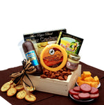 Sausage and Cheese Snacker - meat and cheese gift baskets