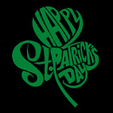 Word Art Crewneck Sweatshirt - St. Patrick's Day Shamrock