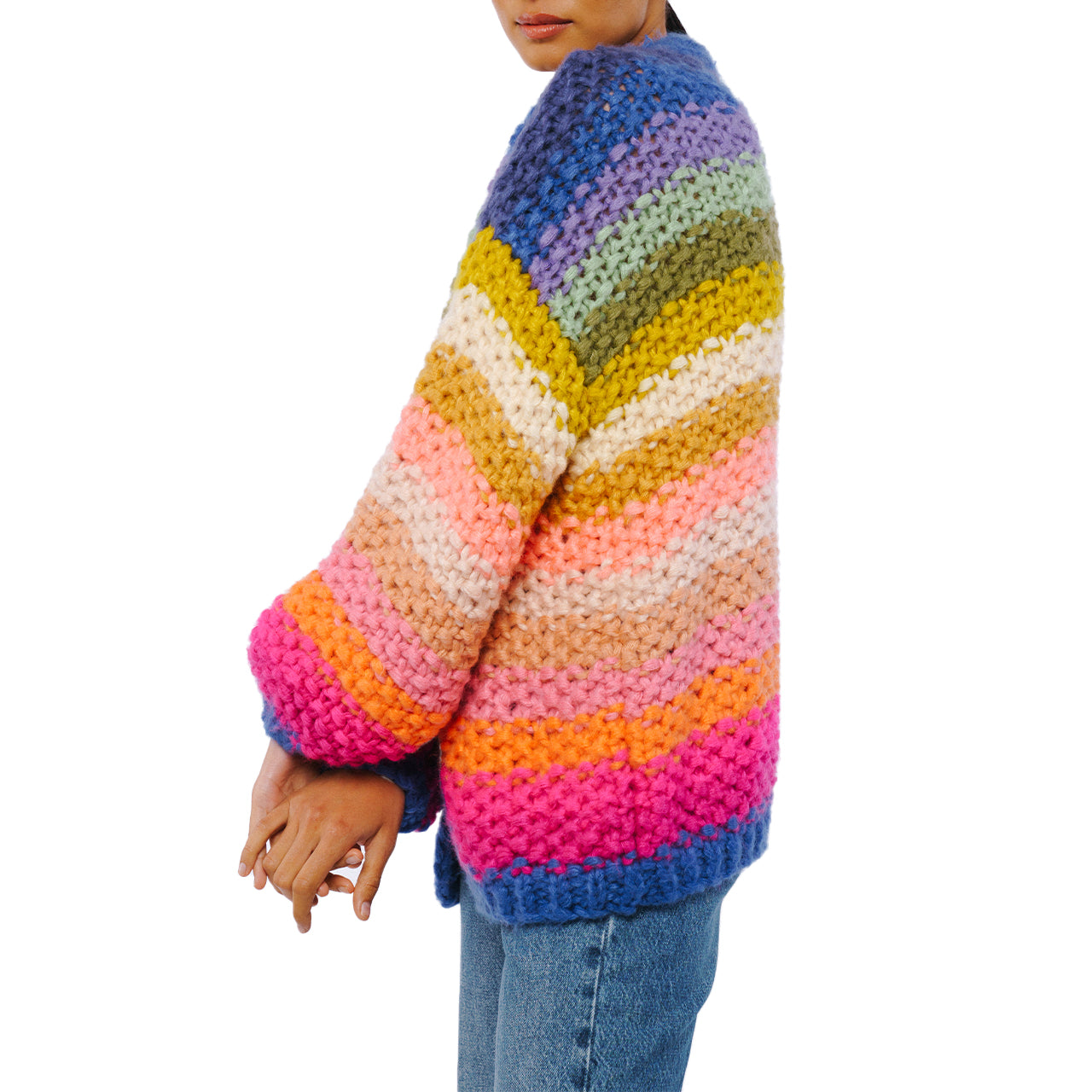  Ciebon Rosa Rainbow Cardigan - Multi - Bonton