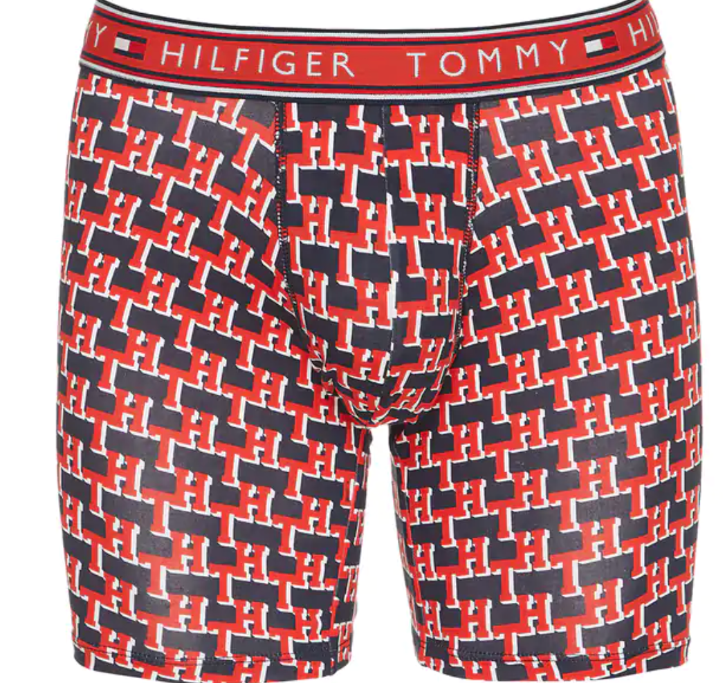  Tommy Hilfiger 3 Pack Cotton Boxer Brief - Paris Blue - Bonton