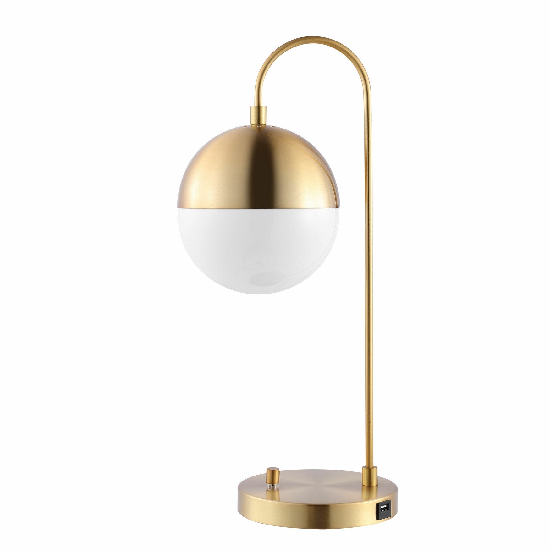  Safavieh Cappi Table Lamp - Gold - Bonton