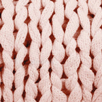 Chunky Hand Knit Throw Blanket
