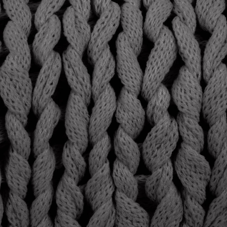 Chunky Hand Knit Throw Blanket