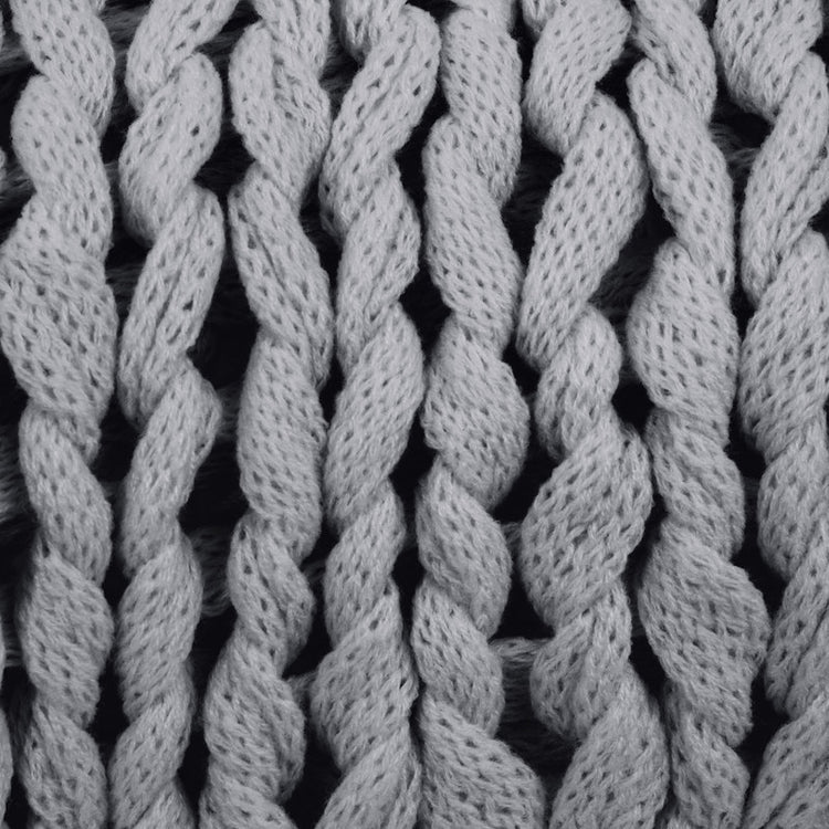 Chunky Hand Knit Throw Blanket