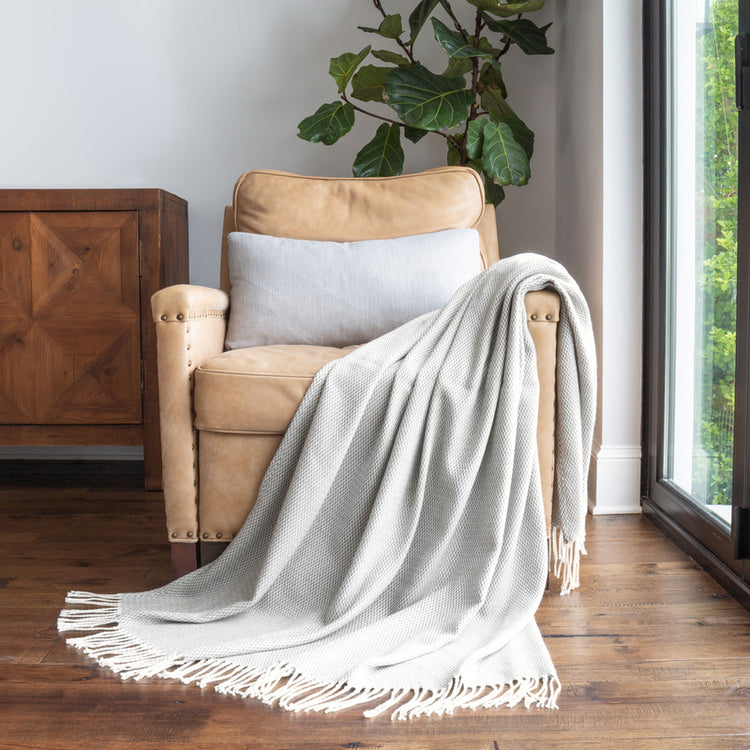Herringbone Throw Blanket