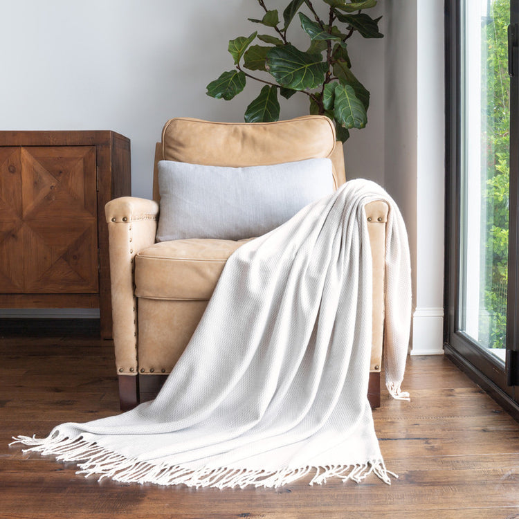 Herringbone Throw Blanket