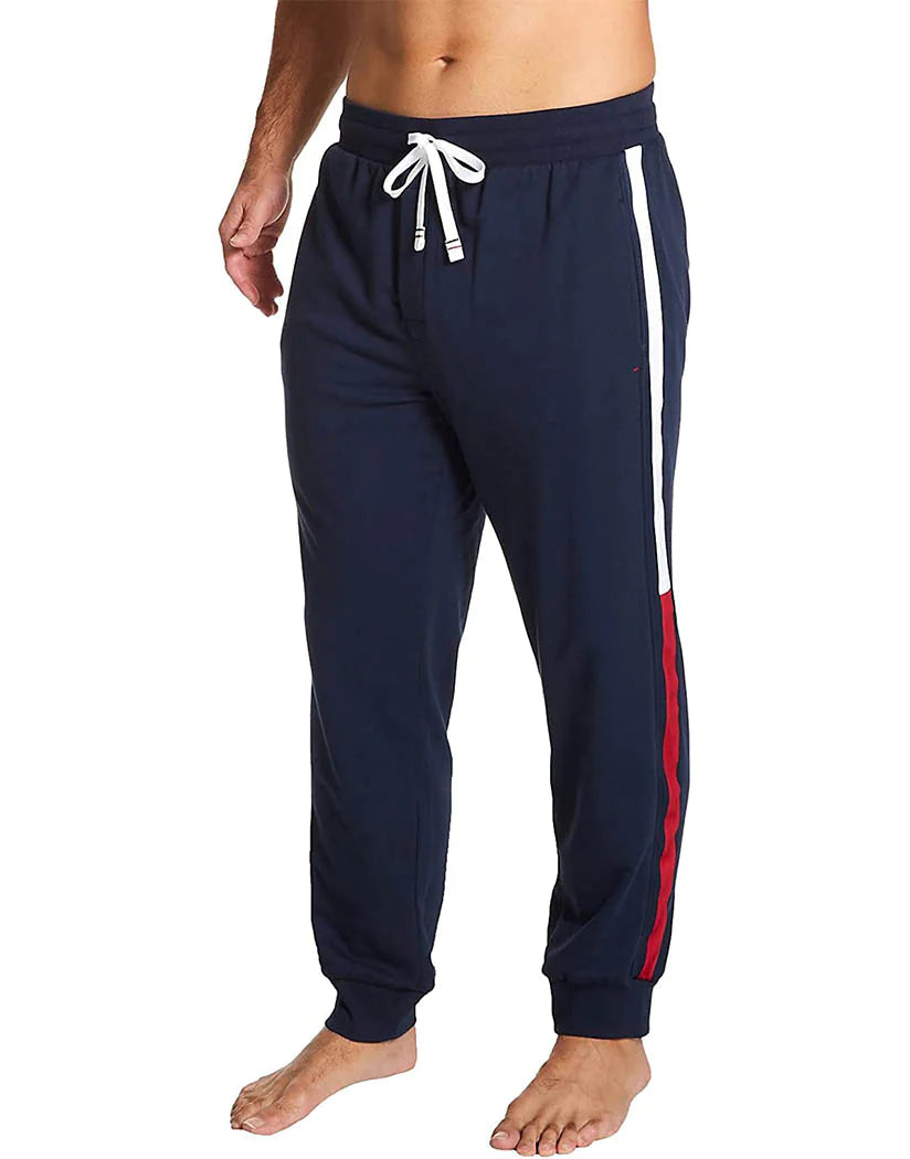  Tommy Hilfiger Red & White Bar Stripe Sweatpant - Grey Heather - Bonton