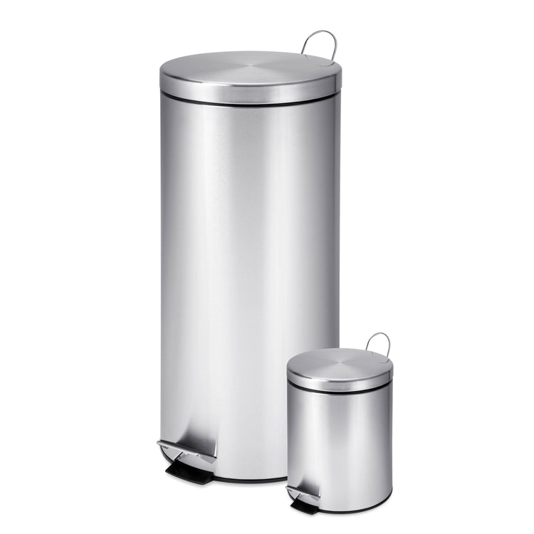 Stainless Steel Combo Trash Cans