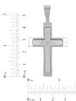 .015Ct Stainless Steel Cross Pendant