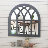 Farmhouse Arched Window Mirror, Cathedral Mirror