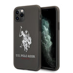 iPhone 11 Pro - Silicone Black Transparent Big Horse - U.S. Polo Assn.