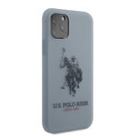 iPhone 11 Pro - Silicone Blue Transparent Big Horse - U.S. Polo Assn.