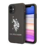 iPhone 11 - Silicone Black Transparent Big Horse - U.S. Polo Assn.