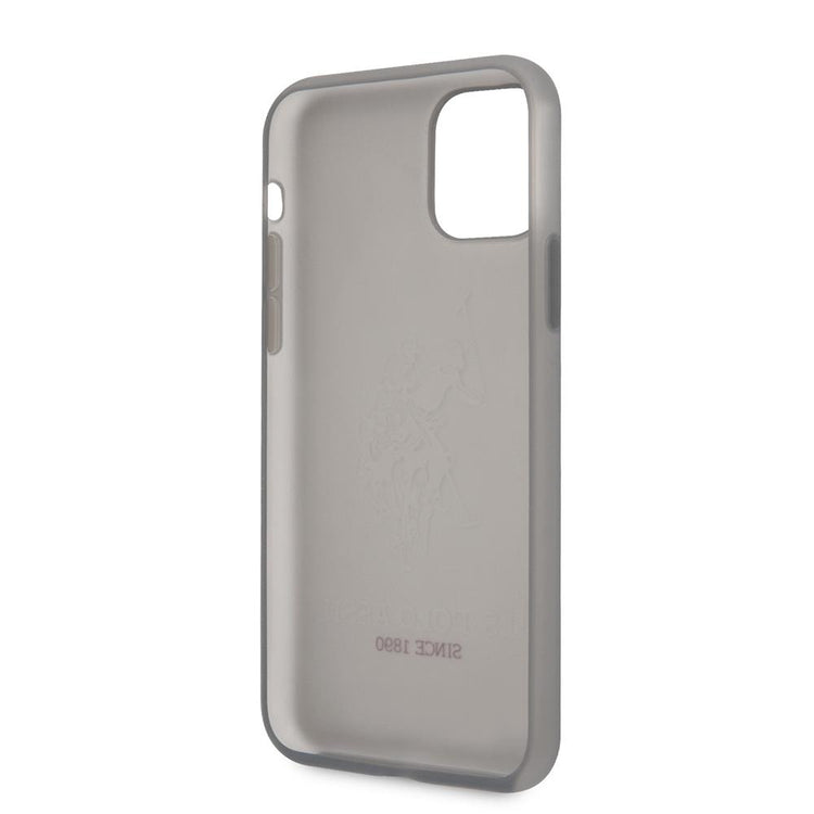 iPhone 11 - Silicone Black Transparent Big Horse - U.S. Polo Assn.