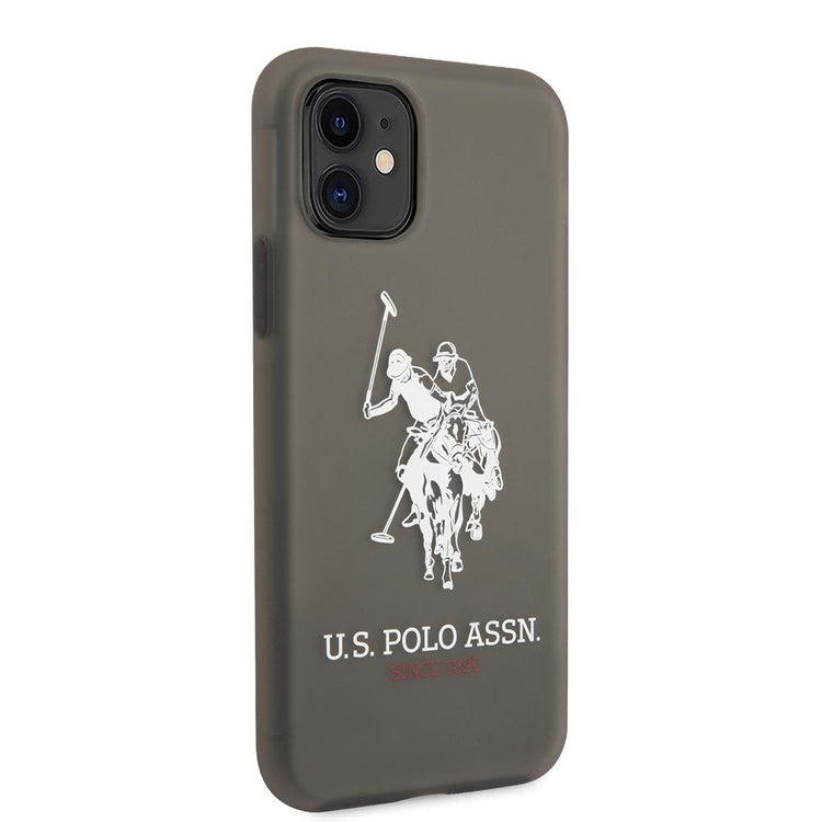 iPhone 11 - Silicone Black Transparent Big Horse - U.S. Polo Assn.