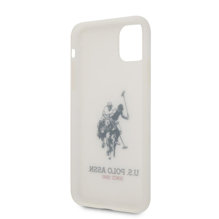 iPhone 11 Pro Max - Silicone Clear Transparent Big Horse - U.S. Polo Assn.