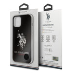 iPhone 12 Pro Max - Hard Case Black Double Horse With Logo - U.S. Polo Assn.