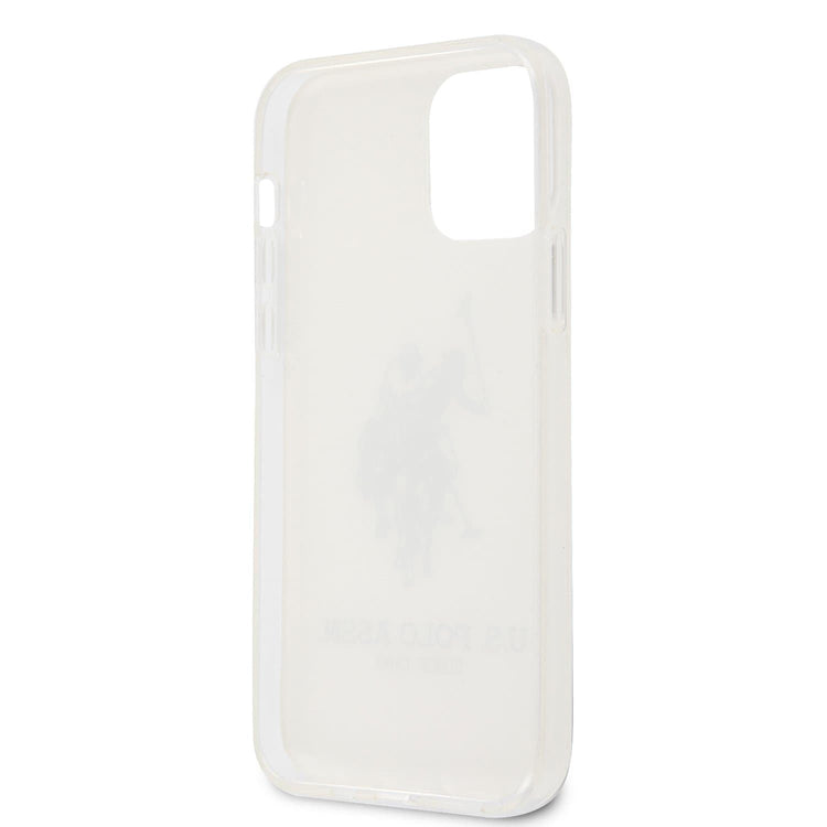 iPhone 12 mini - Hard Case Brown Double Horse Logo Gradient Design - U.S. Polo Assn.