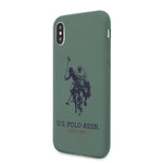 iPhone XS/X - Silicone Green Big Horse Logo Print And Microfiber Interior - U.S. Polo Assn.2
