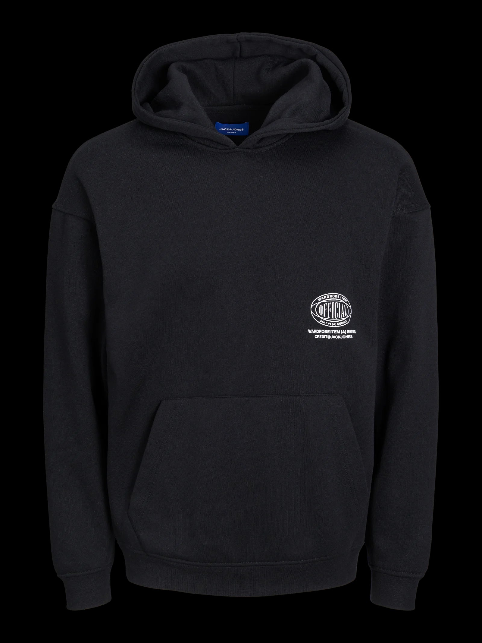  Jack & Jones Jortypen Sweat Hoodie - Moonbeam - Bonton