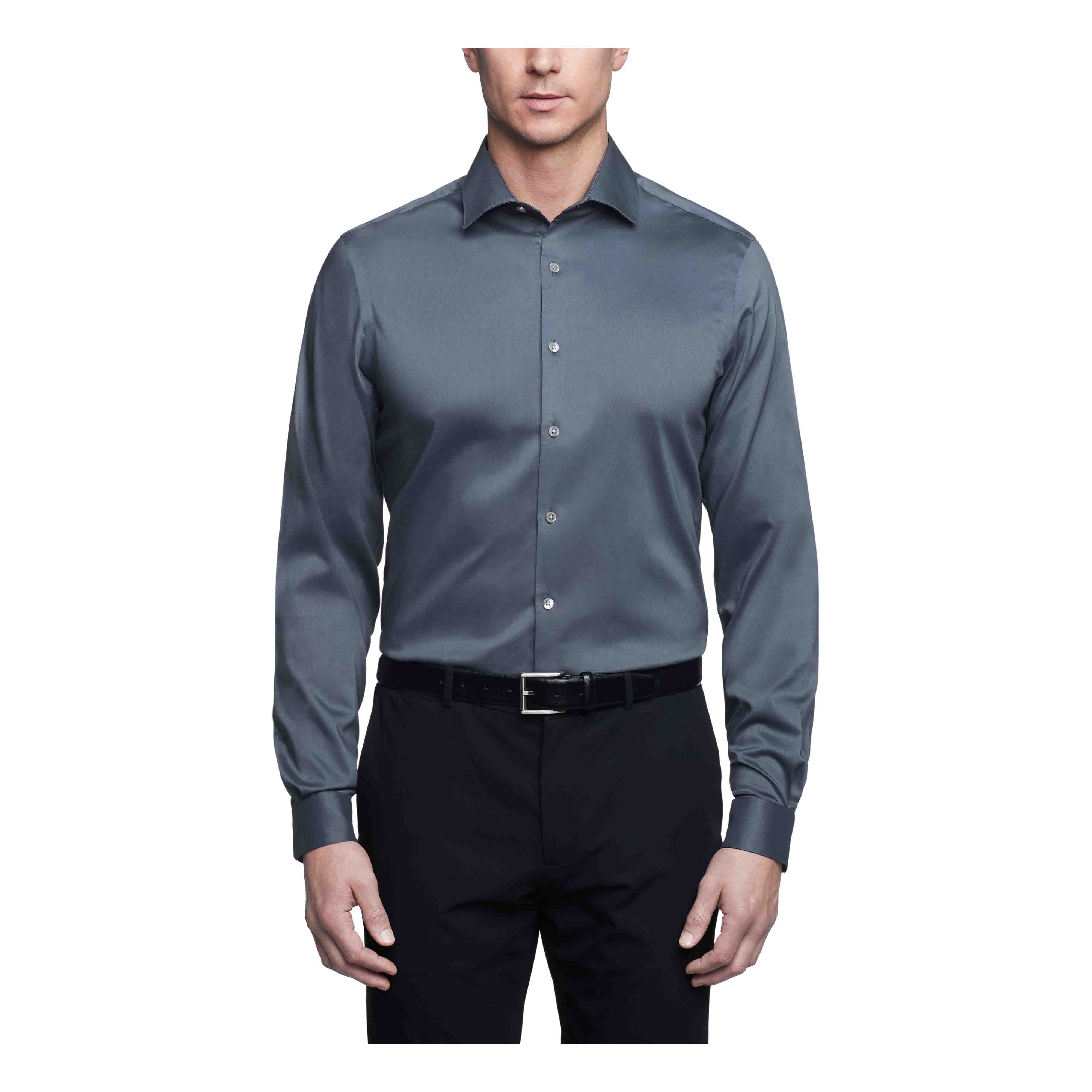 Van Heusen Van Heusen Regular Fit Ultra Wrinkle Free Stretch FLEX Solid - Black Bonton Van Heusen Van Heusen Regular Fit Ultra Wrinkle Free Stretch FLEX Solid - Black Bonton