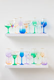 Rainbow Wine Glasses Set of 4