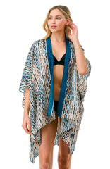 Abstract Print Kimono