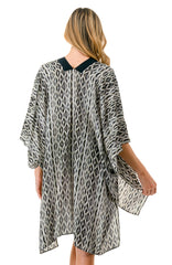 Abstract Print Kimono