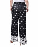 Plus Size Wide Leg Pull On Pant 2