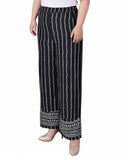 Plus Size Wide Leg Pull On Pant 3