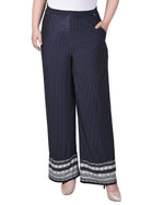 Plus Size Wide Leg Pull On Pant 5