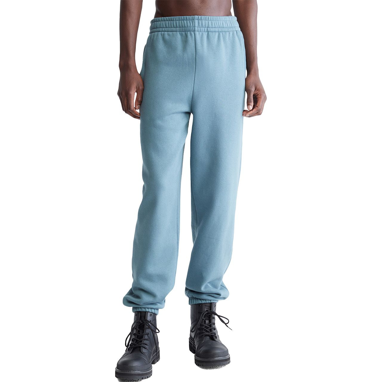  Calvin Klein Archive Logo Fleece Jogger - Beacon Blue - Bonton