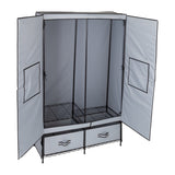 Clothes Storage Wardrobe with Drawers