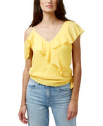 Addison Asymetric Printed Top