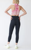 Well High-Waisted Hatha Yoga Sueded Matte Non-Tranparent Legging