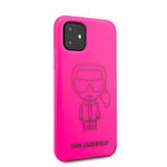 iPhone 11 - Hard Case Pink Ikonik Gradient - Karl Lagerfeld