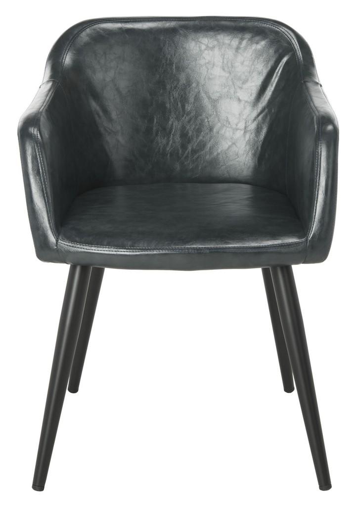  Safavieh Adalena Accent Chair - Dark Grey - Bonton