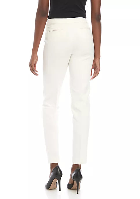  Anne Klein Anne Bowie Stretch Pants - Anne White - Bonton