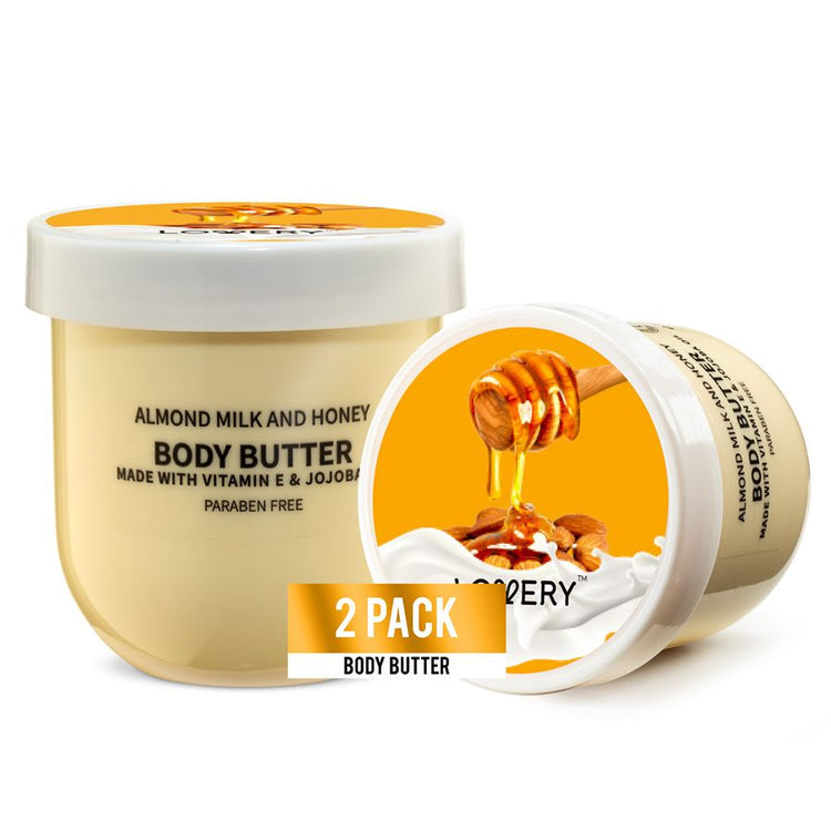 Almond Milk Whipped Body Butter, 2 Pieces