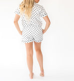 Lilly Classic Dots Women's Short Sleeve Shirt & Shorts Set