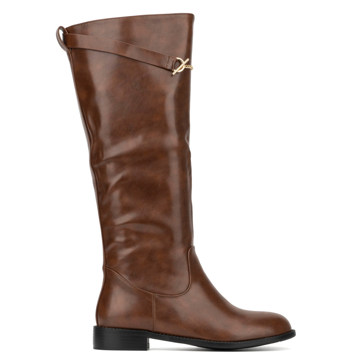  Women's Serafina Tall Boot - Brown - Bonton