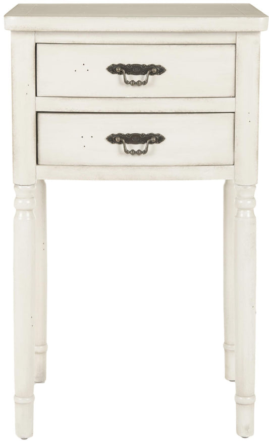 Marilyn End Table with Storage Drawers