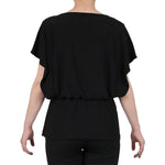 Ity Flutter  Sleeve With Gathered Waist