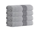 Anton Turkish Cotton 4 Piece Bath Towel Set