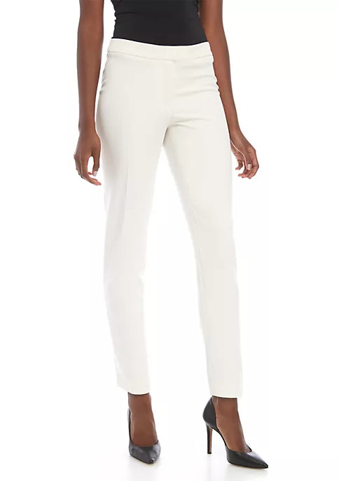  Anne Klein Anne Bowie Stretch Pants - Anne White - Bonton