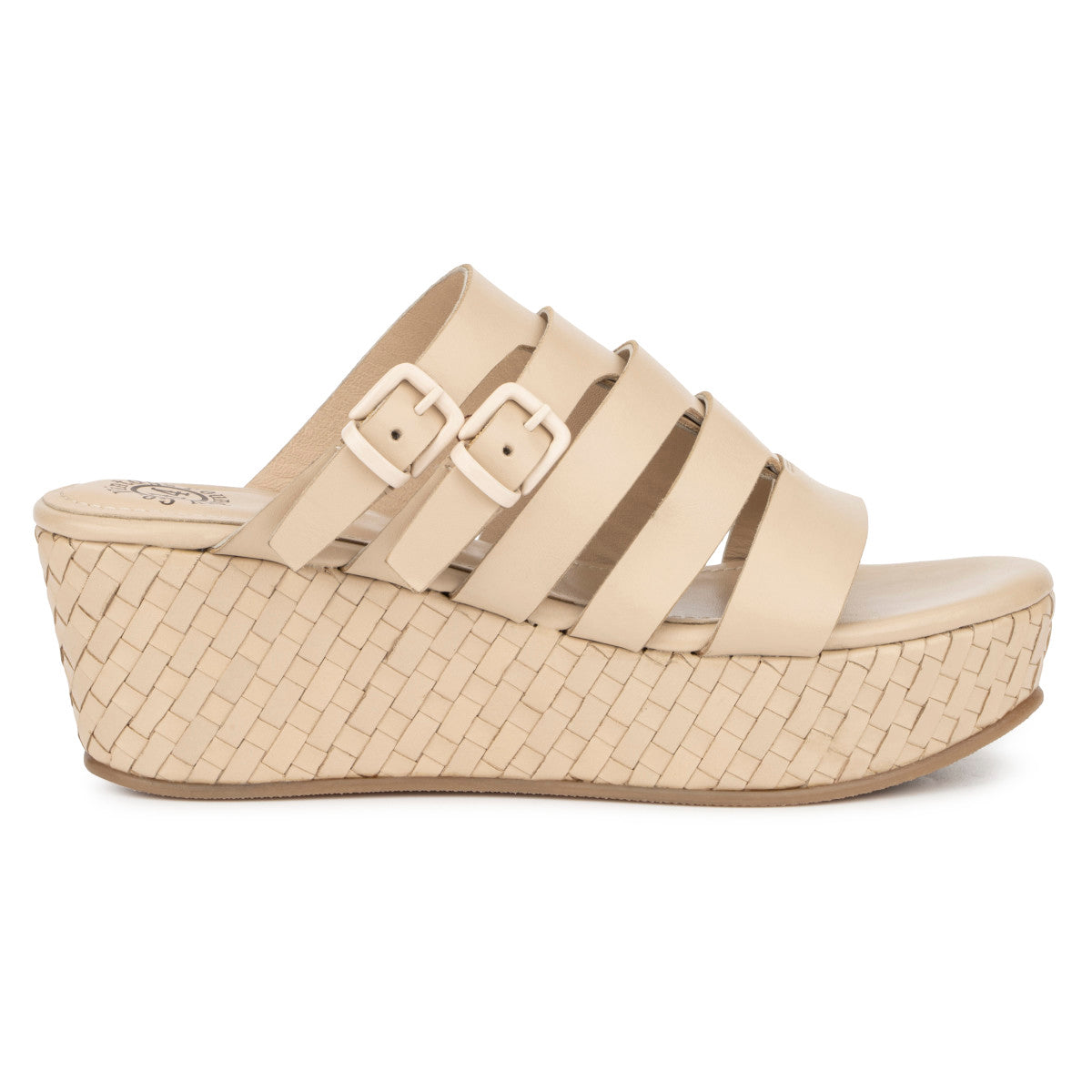  Women's Cornelia Wedge - Nude - Bonton